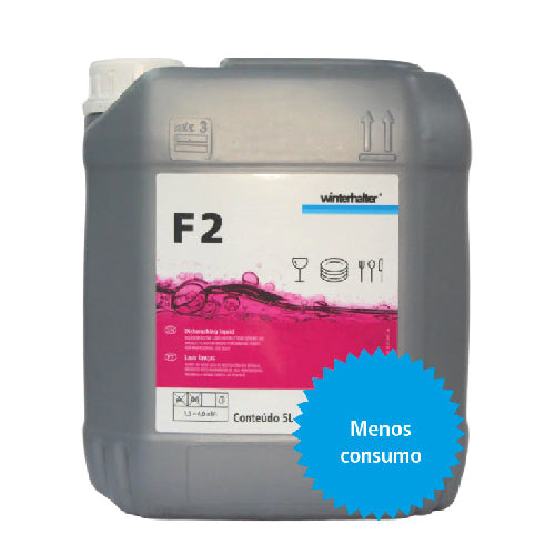 Detergente lava louças F2 x 5L