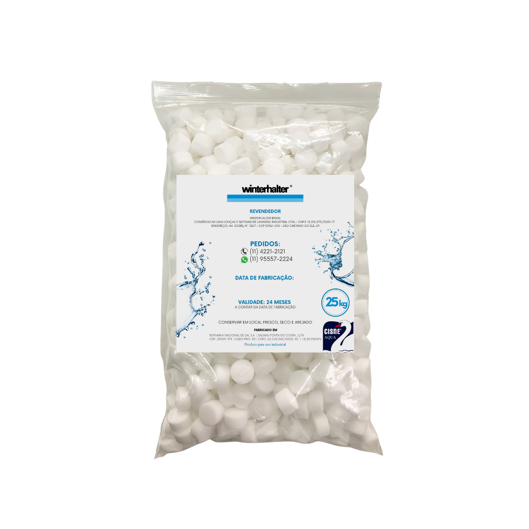 Sal para lava louças de Regeneração Cisne x 25 kg